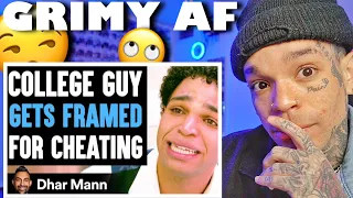 Dhar Mann - College Guy Gets FRAMED For CHEATING, What Happens Is Shocking [reaction]