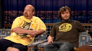 Jack Black & Kyle Gass On Tenacious D's Origin Story - "Late Night With Conan O'Brien"