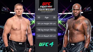 Sergei Pavlovich vs Derrick Lewis Full Fight - UFC Fight Of The Night