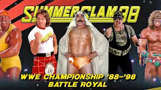 WWE 2K23 Hulk Hogan vs Roddy Piper vs Ultimate Warrior vs Iron Sheik vs Sgt. Slaughter