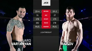 Eduard Vartanyan vs Yusuf Raisov HIGHLIGHTS