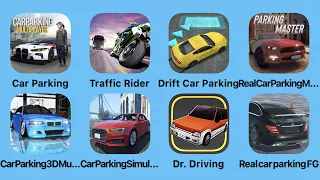 Car Parking, Traffic Rider, Drift Car Parking and More Car Games iPad Gameplay