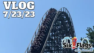 El Toro & Wonder Woman Updates at Six Flags Great Adventure! | Vlog 7/23/23