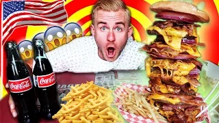I ATE THE MOST UNHEALTHY BURGER IN AMERICA! (20,000+ CALORIES)
