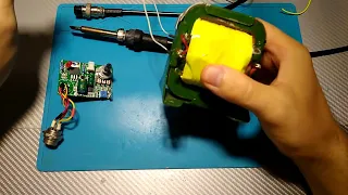 Цифровой LED индикатор температуры для паяльника Hakko 936 (A1321) на аналоговой плате управления