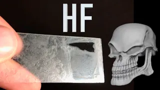 Etching Glass With Deadly Hydrofluoric Acid