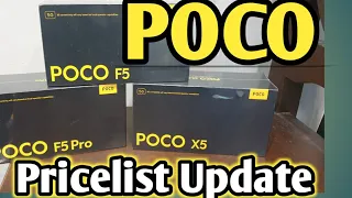 POCO PRICES UPDATE POCO X5,POCO F5,POCO F5 PRO