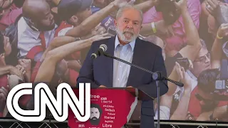 'Fui vítima da maior mentira jurídica contada em 500 anos de história', diz Lula | LIVE CNN