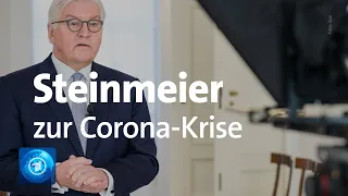 Bundespräsident Steinmeier ruft zu Solidarität in der Corona-Krise auf