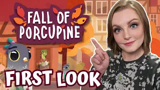 New Cozy Game!! First Look at Fall of Porcupine