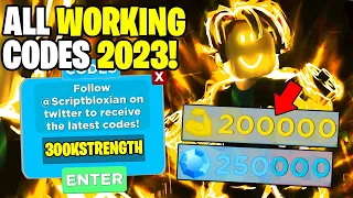 *NEW* ALL WORKING CODES FOR MUSCLE LEGENDS IN DECEMBER 2023! ROBLOX MUSCLE LEGENDS CODES