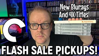 Criterion FLASH Sale Bluray And 4K Haul! | BRAND New Titles!