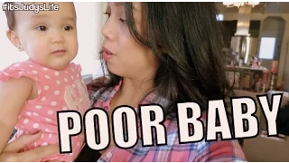 Poor Baby :( January 07, 2015 ItsJudysLife Vlog