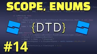 Scopes and Enums - Roblox Scripting Tutorial