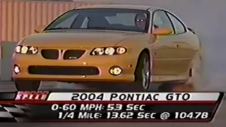 2004 Pontiac GTO LS1 V8 (Holden Monaro) - MotorTrend Retro