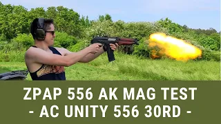 AC Unity 556 AK Mag Test - Zastava ZPAP 556 AK Magazine Series S1E2