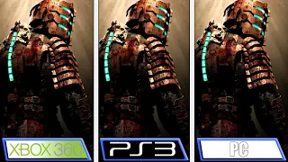 Dead Space | PC - PS3 - 360 | Retro Graphics Comparison & FPS