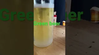 How to make green beer on St. Patrick’s Day￼