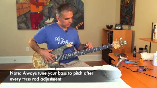 Bass Care & Maintenance - Adjusting Your Truss Rod