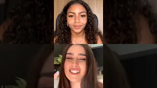 Lauren Jauregui & Pabllo Vittar's Instagram Live with Any Gabrielly (Jan/22/2021)