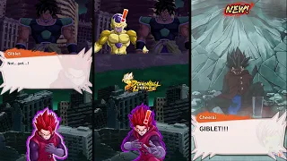 NEW DARK SSG Giblet VS Golden Frieza & Broly BOSS FIGHT! Giblet DIES?!| DB Legends STORY(P15 Book 3)