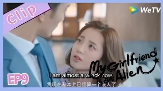 【ENG SUB 】My Girlfriend is an Alien ClipEP9P2——Starring: Wan Peng, Hsu Thassapak, Wang You Jun