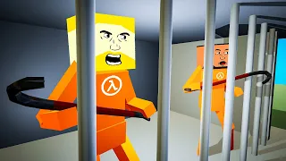 Intense Half Life 2 PRISON ESCAPE in Paint The Town Red Multiplayer!