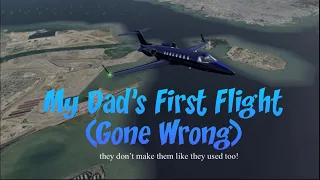 My Dad’s First Flight on Aerofly FS