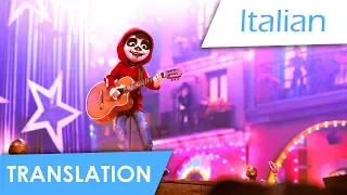 Un Poco Loco (Italian) Lyrics & Translation