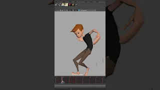 Animating a parkour shot #shorts