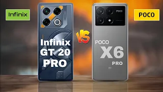 Infinix GT 20 Pro Vs Poco X6 Pro 5G