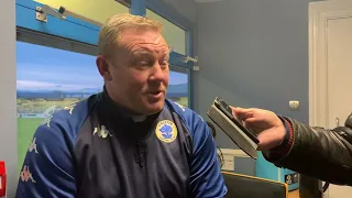 CFCTV: Manager Steve Watson post match Hereford (h)