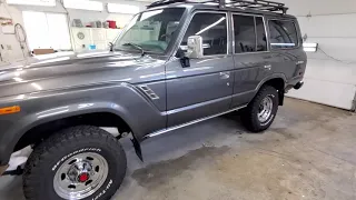 1987 fj62 Toyota land cruiser V8 conversion / restoration by: landcruiserrestorations.com