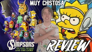 REVIEW DEL CORTO DE LOS SIMPSONS CON LOKI - (The Simpsons: The Good, the Bart, and the Loki)