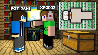 I SECRETLY TROLLED XP AND DANI IN MINECRAFT!