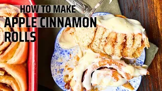 The BEST and SOFTEST Apple Cinnamon Rolls