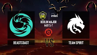 Dota2 - beastcoast vs Team Spirit - Game 2 - ESL One Berlin 2023 - Group B