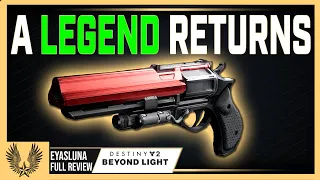 Destiny 2: Eyasluna is ELITE and the God Roll isn't what others say it is (FULL REVIEW)