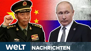 GEFÄHRLICHE FREUNDSCHAFT: Chinesischer Verteidigungsminister zu Besuch in Moskau | WELT STREAM