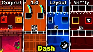 Dash: Original VS 1.0 VS Layout VS Sh**ty