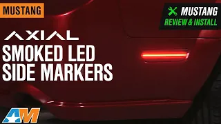 2005-2009 Mustang Axial Smoked LED Side Markers Review & Install