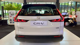 First Look ! Honda CR-V 2024 - 7 Seater Premium SUV | PLATINUM WHITE Color