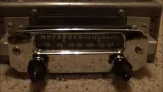 Vintage Motorola Big M Radio - 5M-12 by MOTOROLA - RARE CAR RADIO