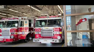 Norfolk Fire-Rescue Engine 7 goes out on an administrative