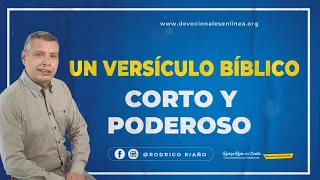 UN VERSÍCULO BÍBLICO CORTO Y PODEROSO