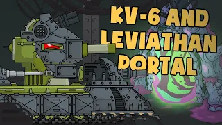 KV-6 and Leviathan Portal - Cartoons about tanks