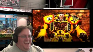 EPIC RAP BATTLES OF WARHAMMER! If The Emperor Had A Text To Speach Device Ep. 28 Reaction