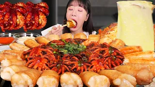 3kg Beef large intestines & Spicy Stir-fried Octopus MUKBANG 🔥ㅣDaechanng Octopus EATINGSHOWㅣASMR