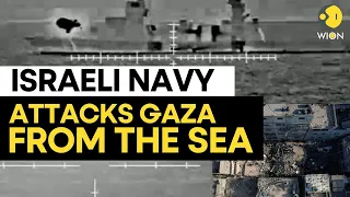 Israel war: Israeli Navy attacks Gaza from the sea | Wion Originals