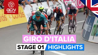 Sprinters Vs Puncheurs Fight For The First Maglia Rosa! | Giro D'Italia 2022 Stage 1 Highlights